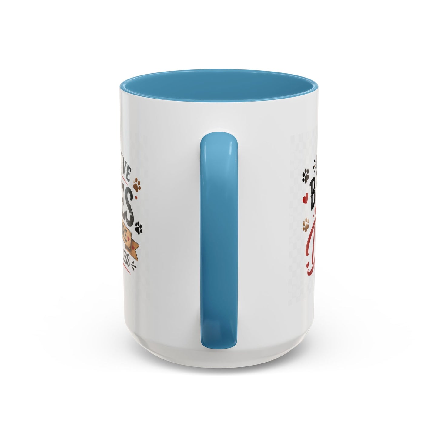 Pawsitive Vibes Coffee Mug - "Wag More, Worry Less" Dog Lover Accent Mug