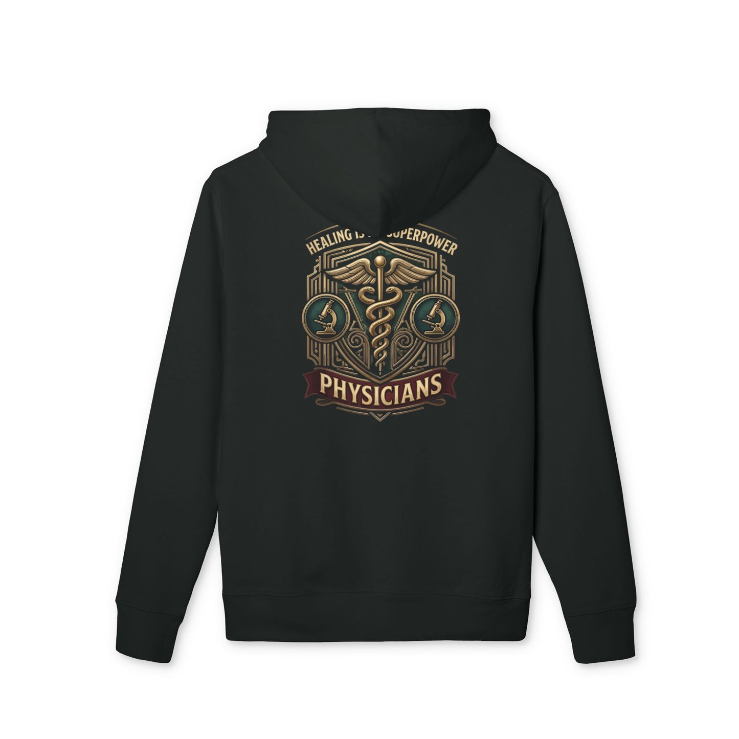 Physicians Caduceus Hoodie — Medical Doctor Pullover