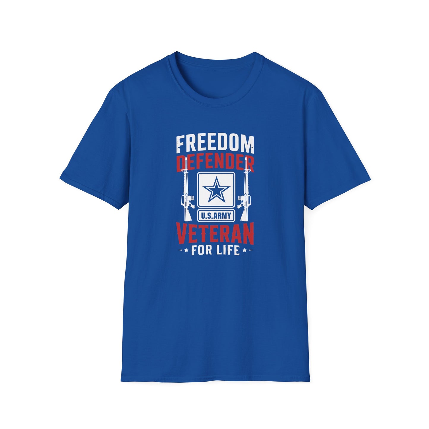 Freedom Defender U.S. Army Veteran For Life T-Shirt