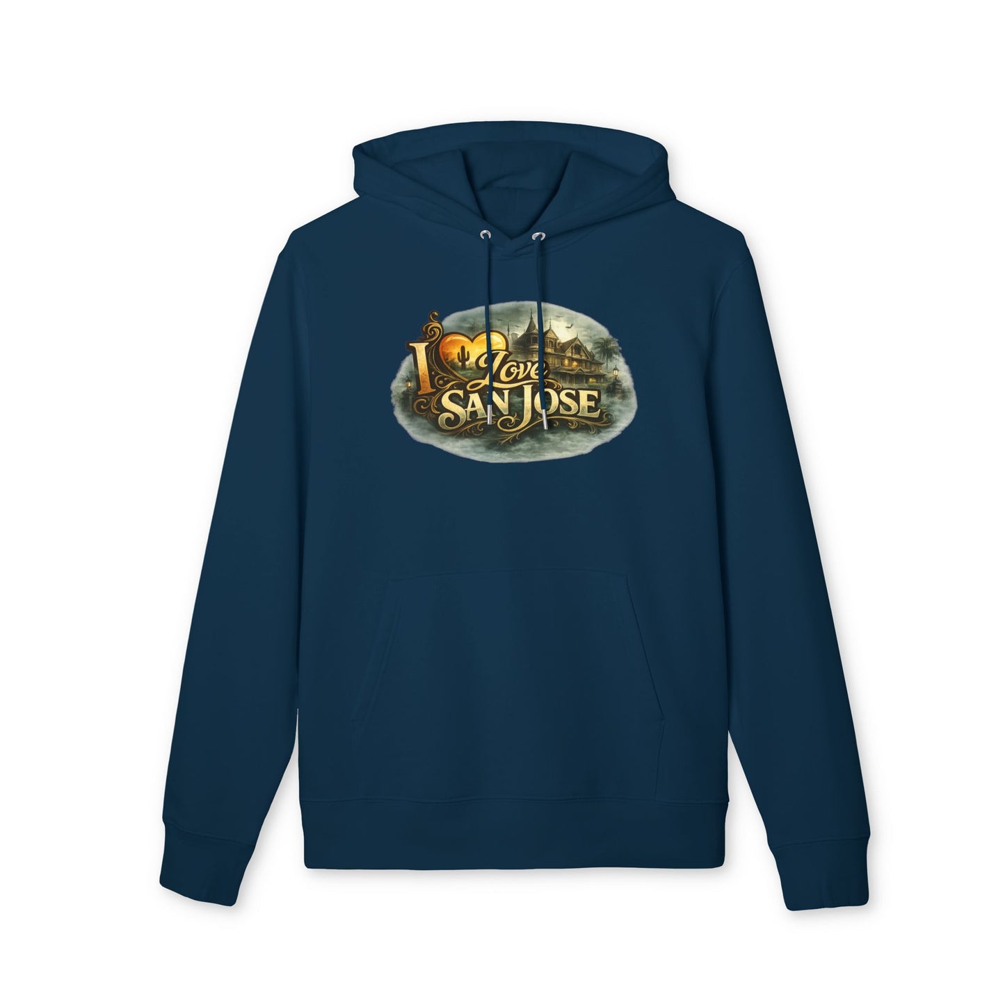 San Jose Hoodie — I Love San Jose Scenic City Sweatshirt