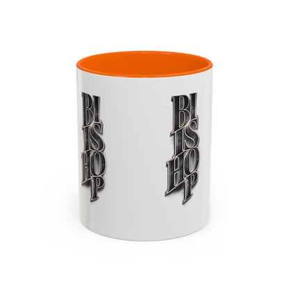 Bishop Vertical Logo Accent Coffee Mug — 11/15oz
