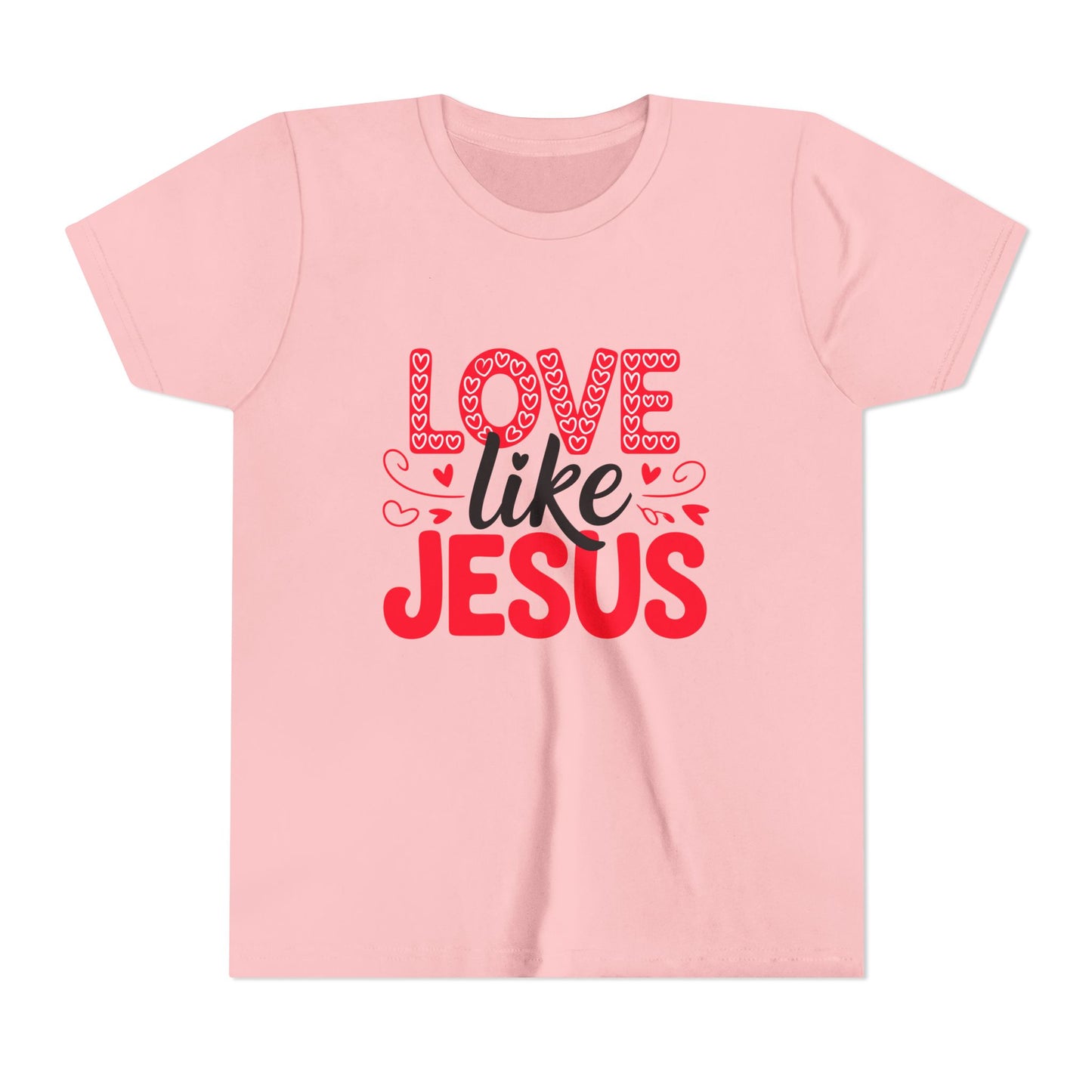 Youth Tee - "Love Like Jesus" Christian Kids Shirt