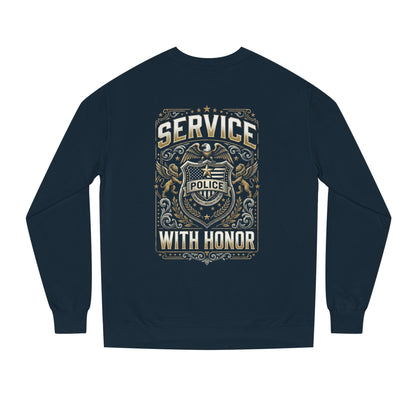 Police 'Service With Honor' Crewneck Sweatshirt