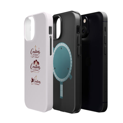 Magnetic Impact-Resistant Phone Case – Creations by Dionesa Logo