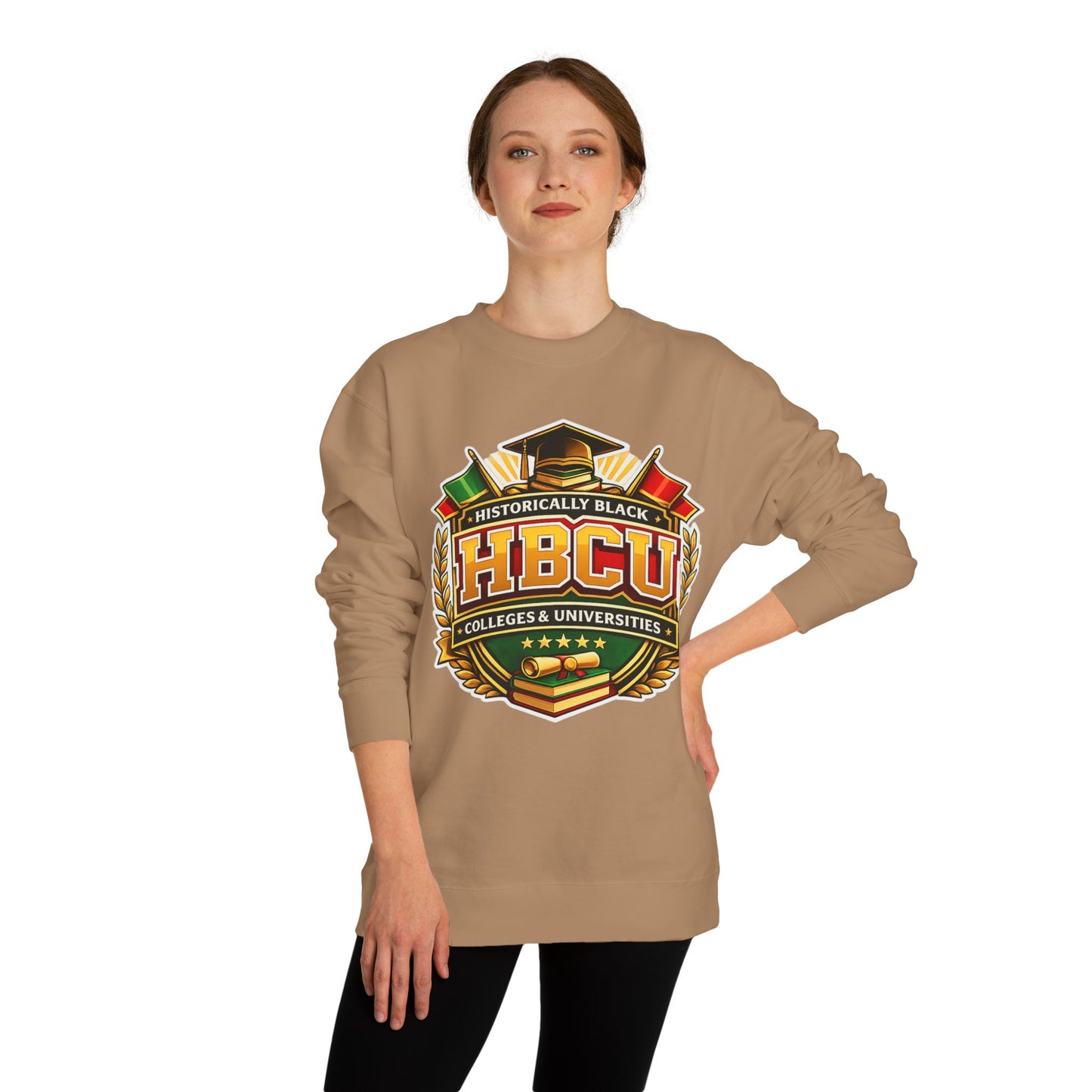 HBCU Crest Sweatshirt — Historically Black Colleges & Universities Crewneck