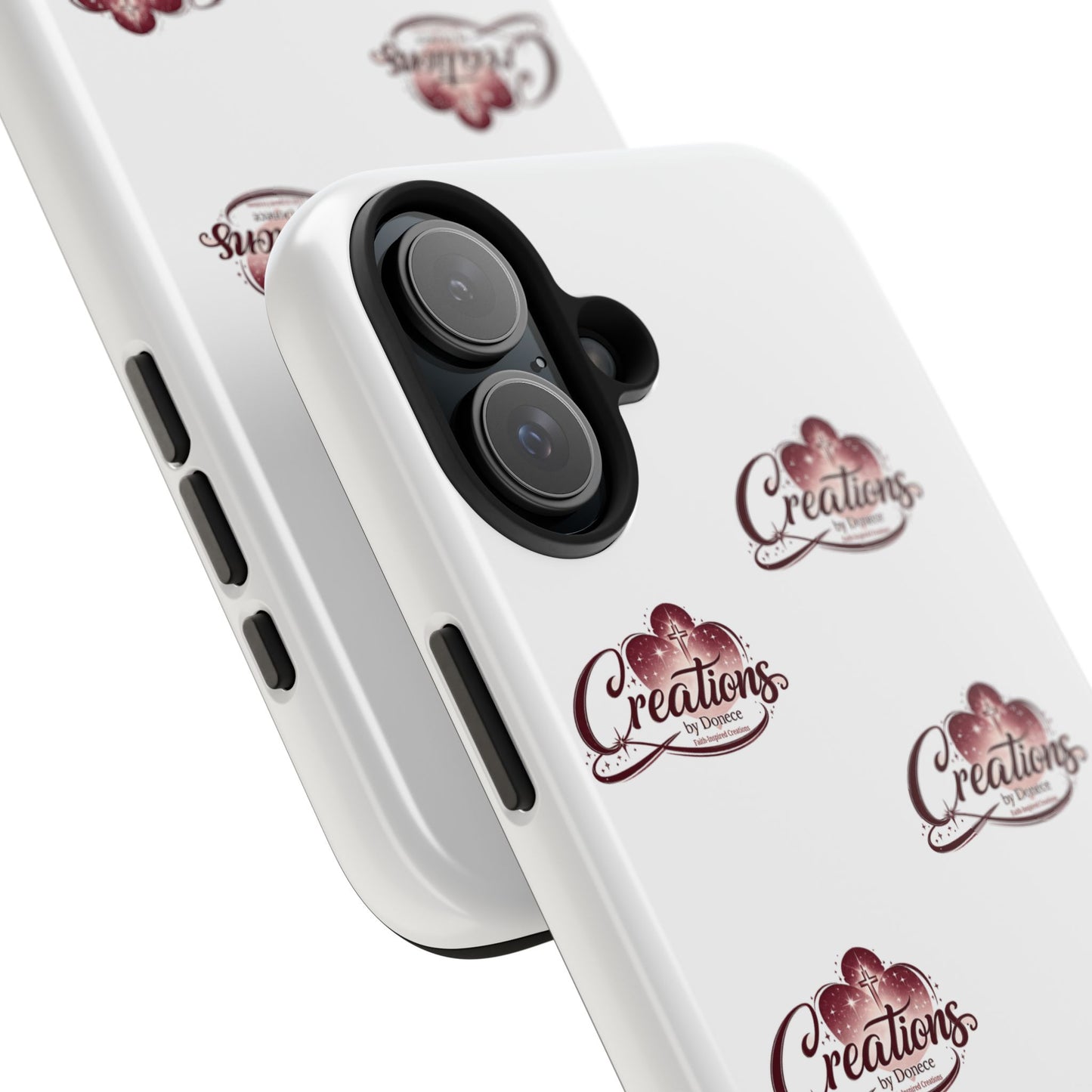 Logo Pattern Tough Phone Case — Creations Repeat Design