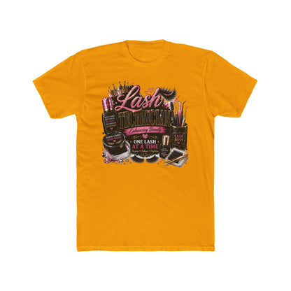 Lash Artist Crew Tee – “One Lash at a Time” Beauty Tools Graphic T-Shirt
