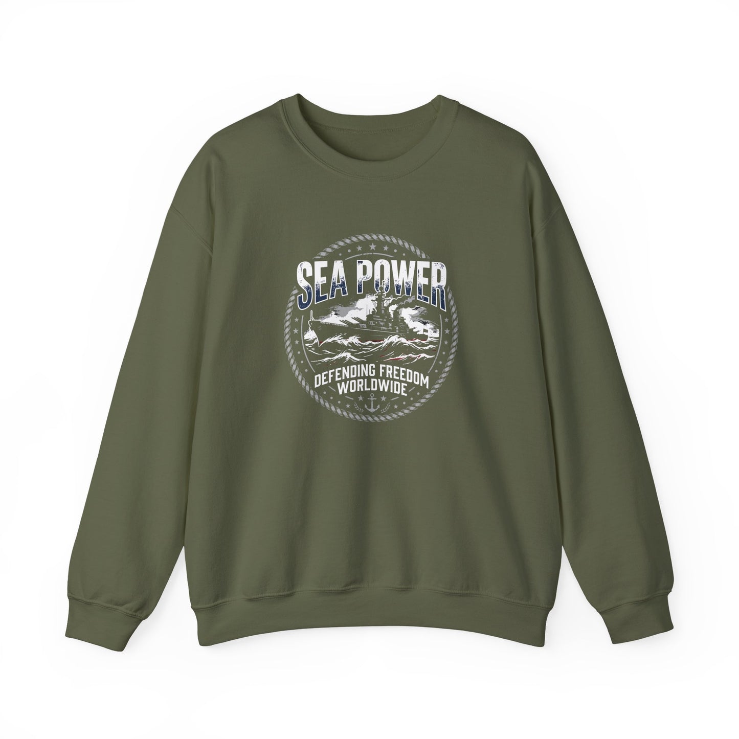 Sea Power: Defending Freedom Worldwide  Sweatshirt