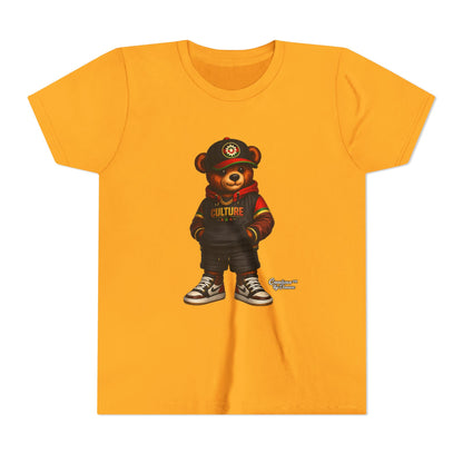 Youth Tee — Urban Bear "Culture" Graphic
