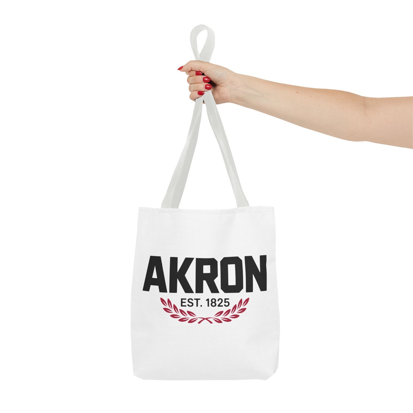 Akron Est. 1825 Tote Bag — City Pride Canvas Tote