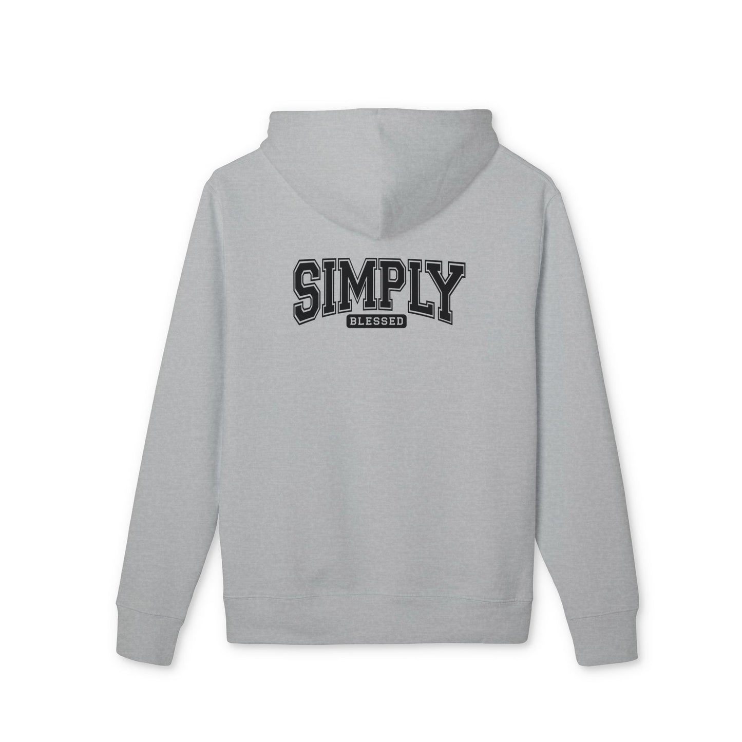Simply Blessed Hoodie — Minimal Graphic Pullover