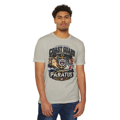 Coast Guard Semper Paratus T-Shirt – U.S. Coast Guard Veteran Tee