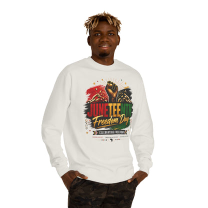 Juneteenth Freedom Day Sweatshirt — Celebrating Freedom Crewneck