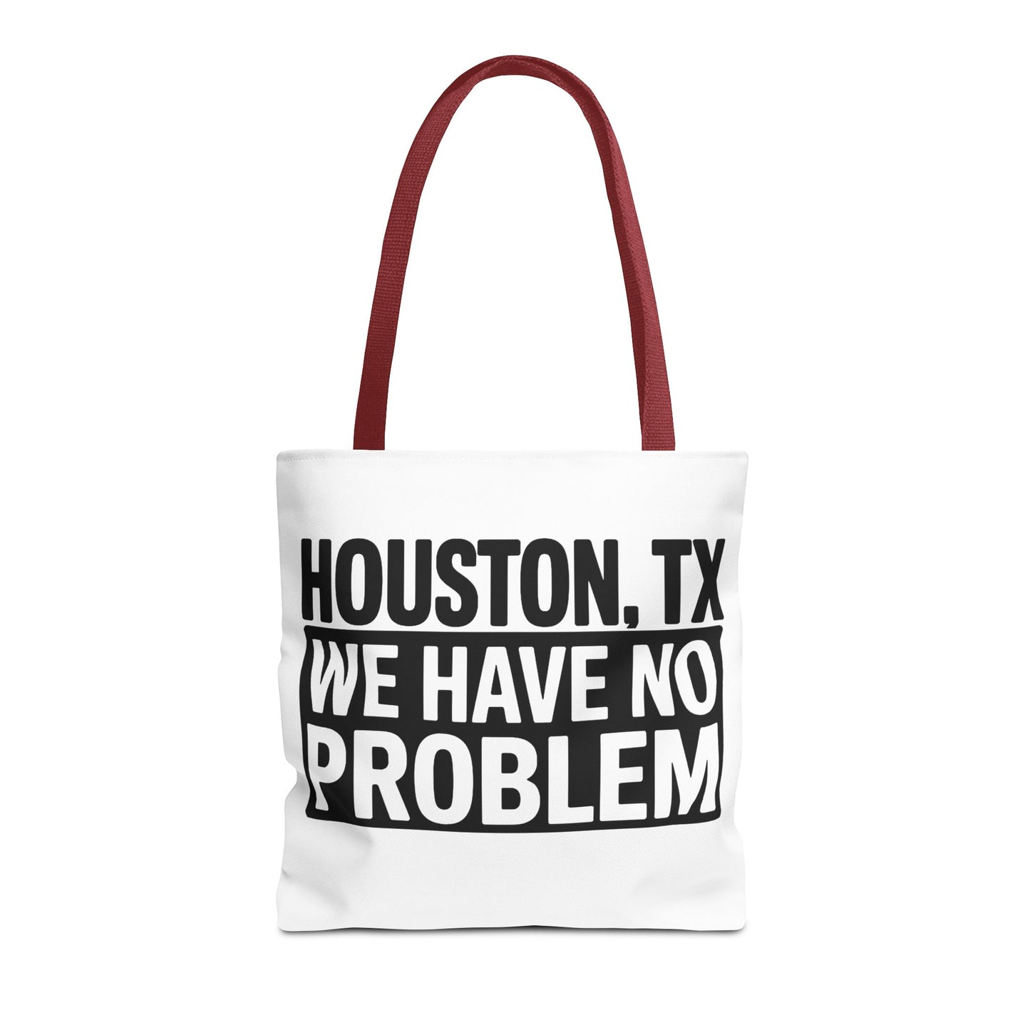 Houston TX Tote Bag — 'We Have No Problem' Graphic Market Tote