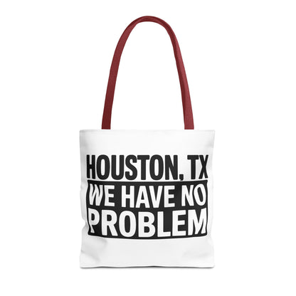 Houston TX Tote Bag — 'We Have No Problem' Graphic Market Tote