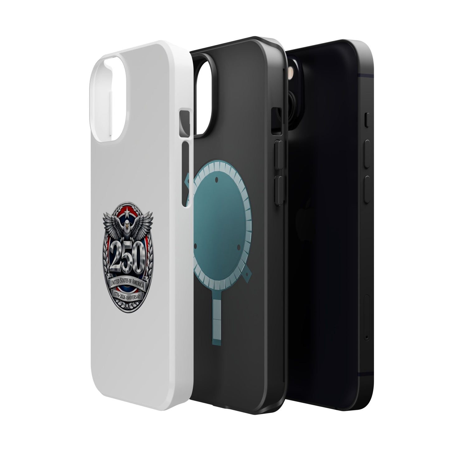 iPhone Magnetic Impact Case — 250th Anniversary Eagle Badge Design