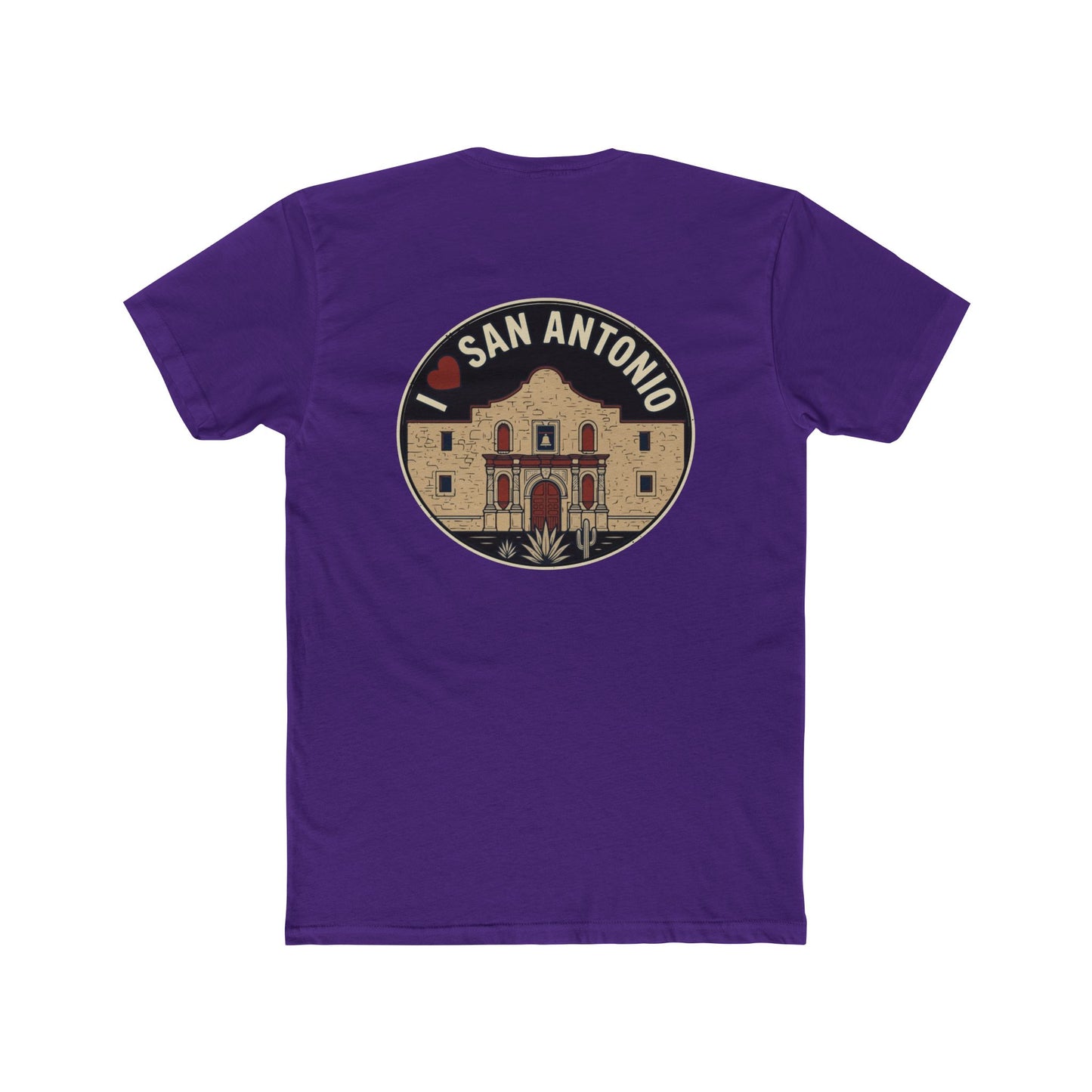 San Antonio Alamo T-Shirt — I  San Antonio Vintage Travel Tee