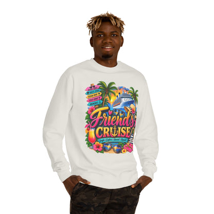 Friends' Cruise Sweatshirt — Tropical Vacation Crewneck