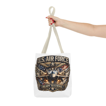 U.S. Air Force "Ready to Strike" Tote Bag