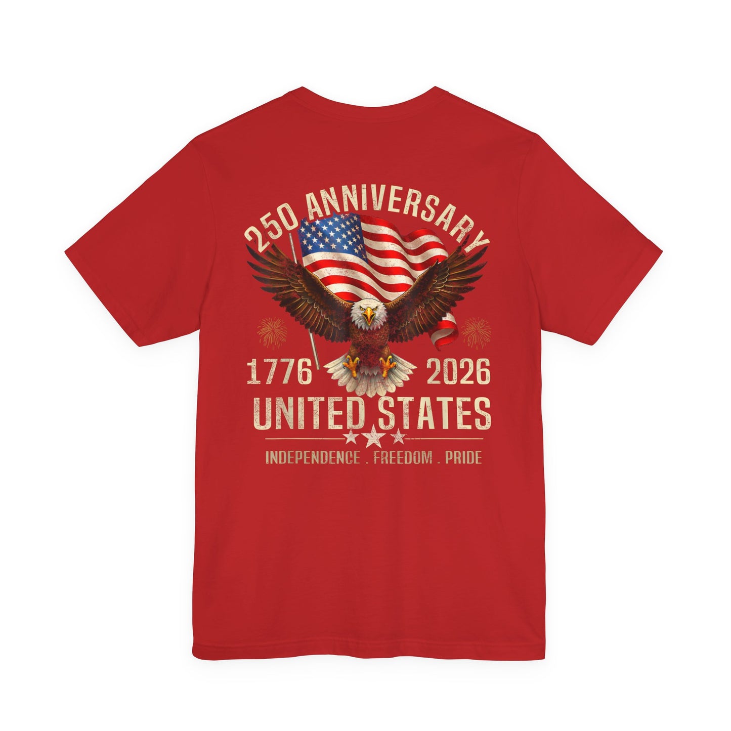 250th Anniversary United States Eagle T-Shirt – 1776–2026 Patriotic Tee