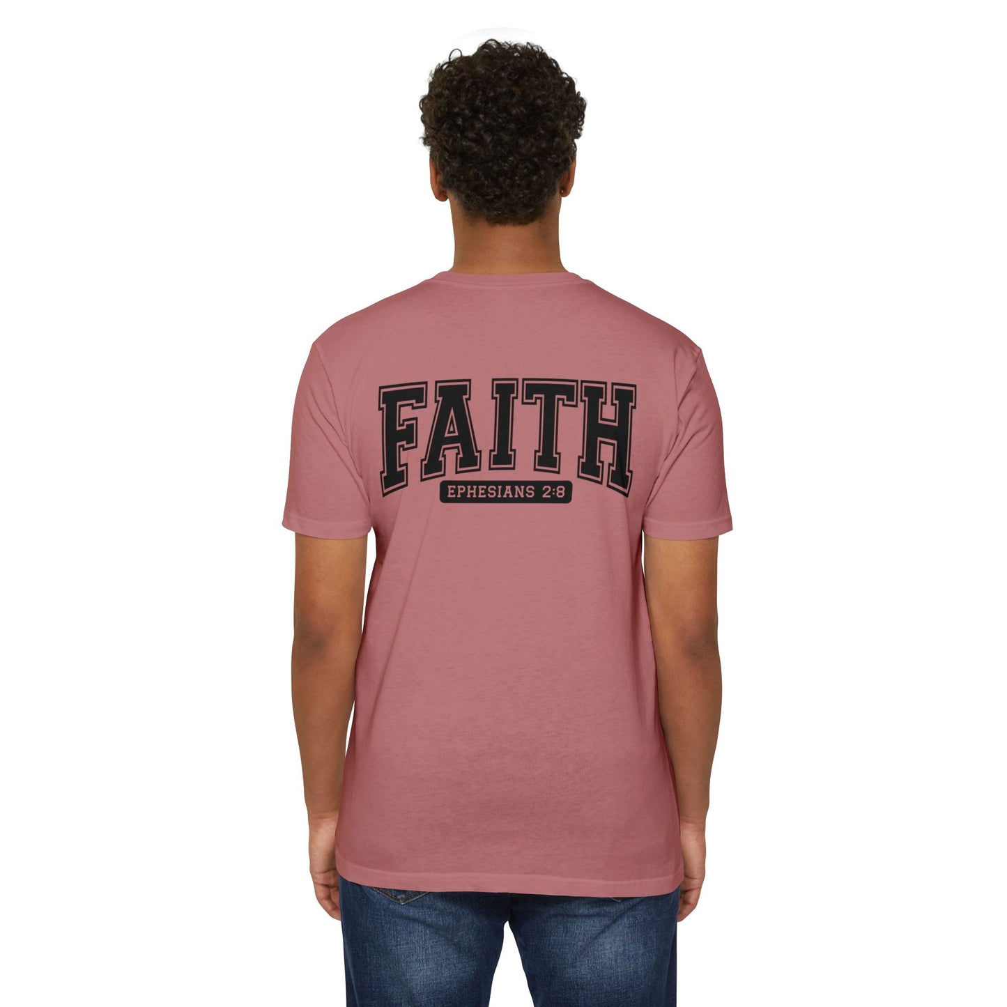 Faith Ephesians 2:8 Tee — Inspirational Christian T-Shirt