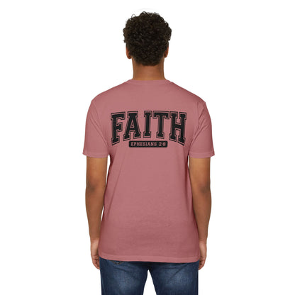 Faith Ephesians 2:8 Tee — Inspirational Christian T-Shirt