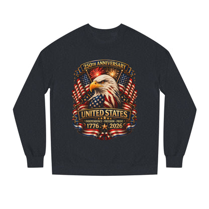 250th Anniversary United States Eagle Sweatshirt – 1776–2026 Patriotic Crewneck