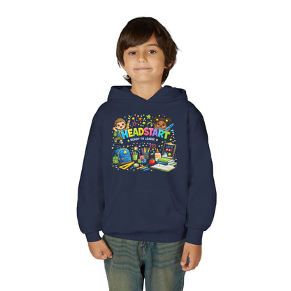 Head Start Kids Hoodie – 'Ready to Learn' Back-to-School Youth Sweatshirt