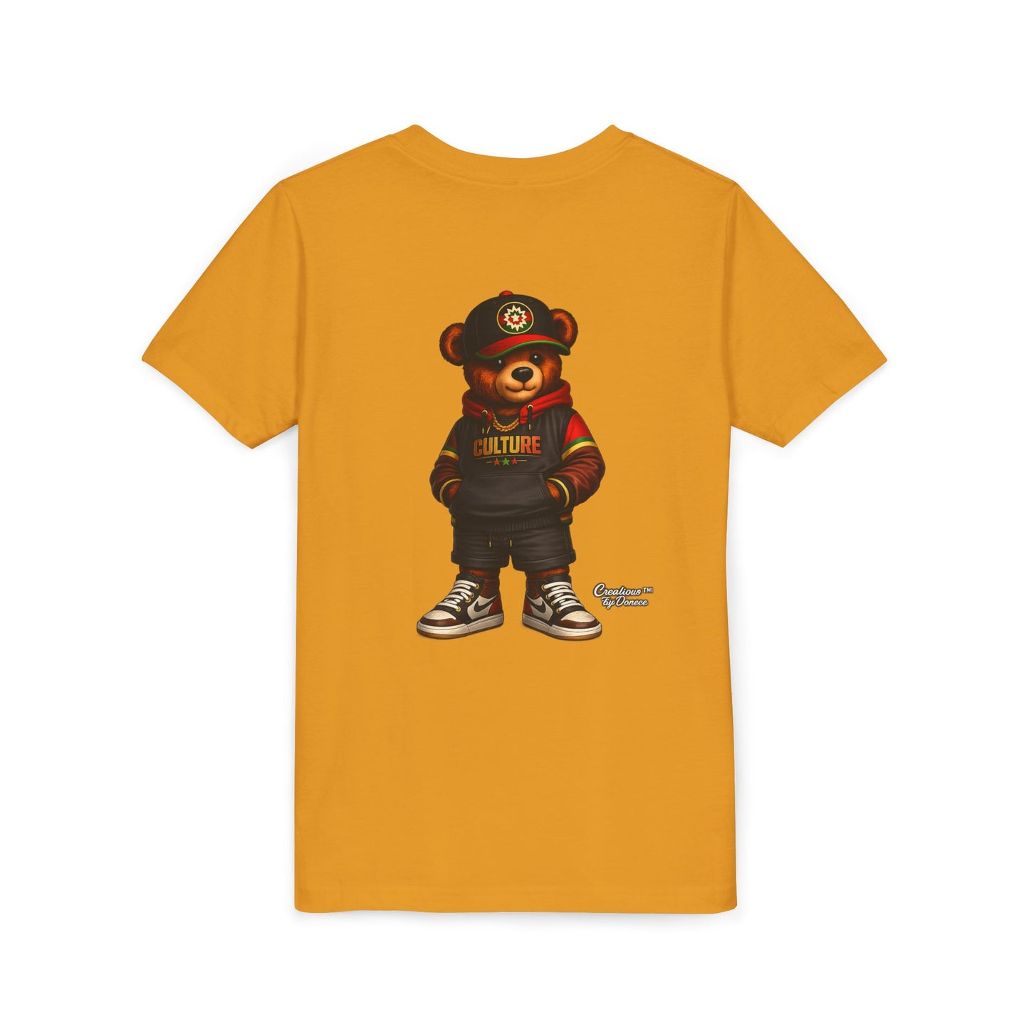 Youth Tee — Urban Bear "Culture" Graphic
