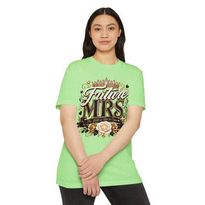 Future MRS T-Shirt — Bridal 'Future Mrs.' Graphic Tee for Bachelorette & Engagement