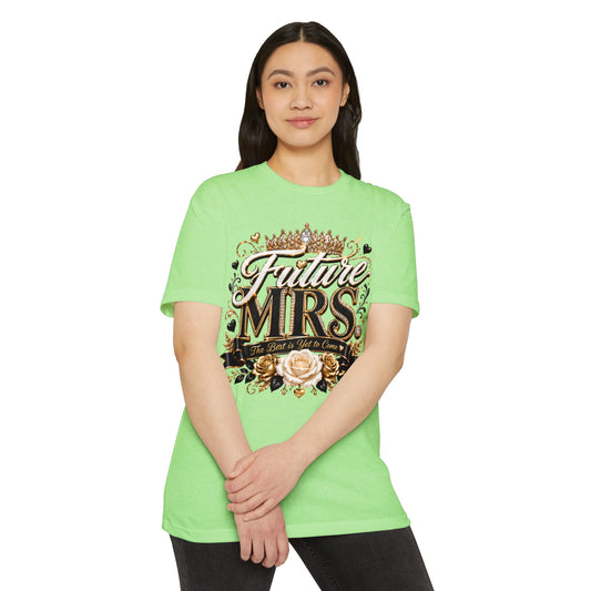 Future MRS T-Shirt — Bridal 'Future Mrs.' Graphic Tee for Bachelorette & Engagement