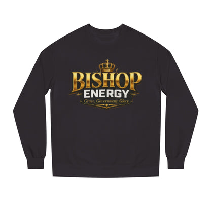 Bishop Energy Crewneck Sweatshirt — Gold Crown Logo Streetwear