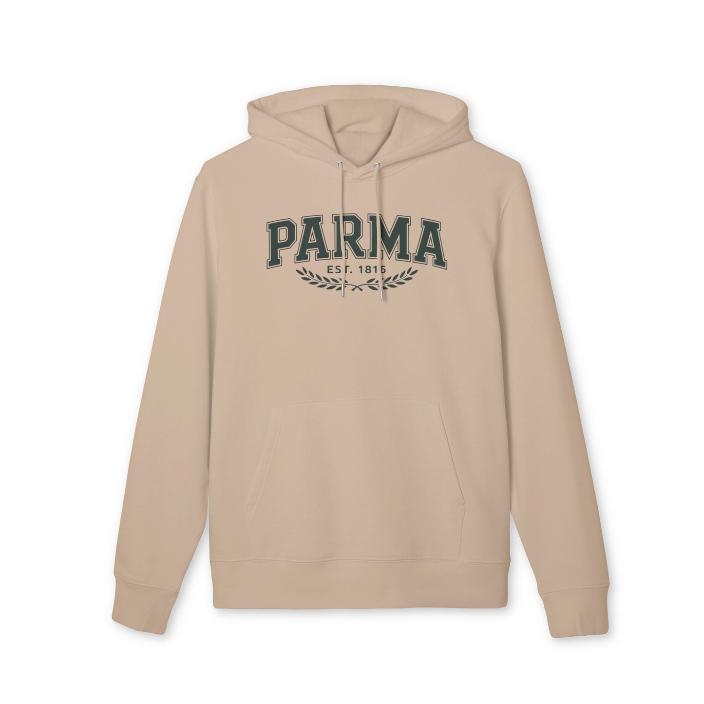 Parma Vintage Logo Hoodie — EST. 1816 Collegiate Sweatshirt