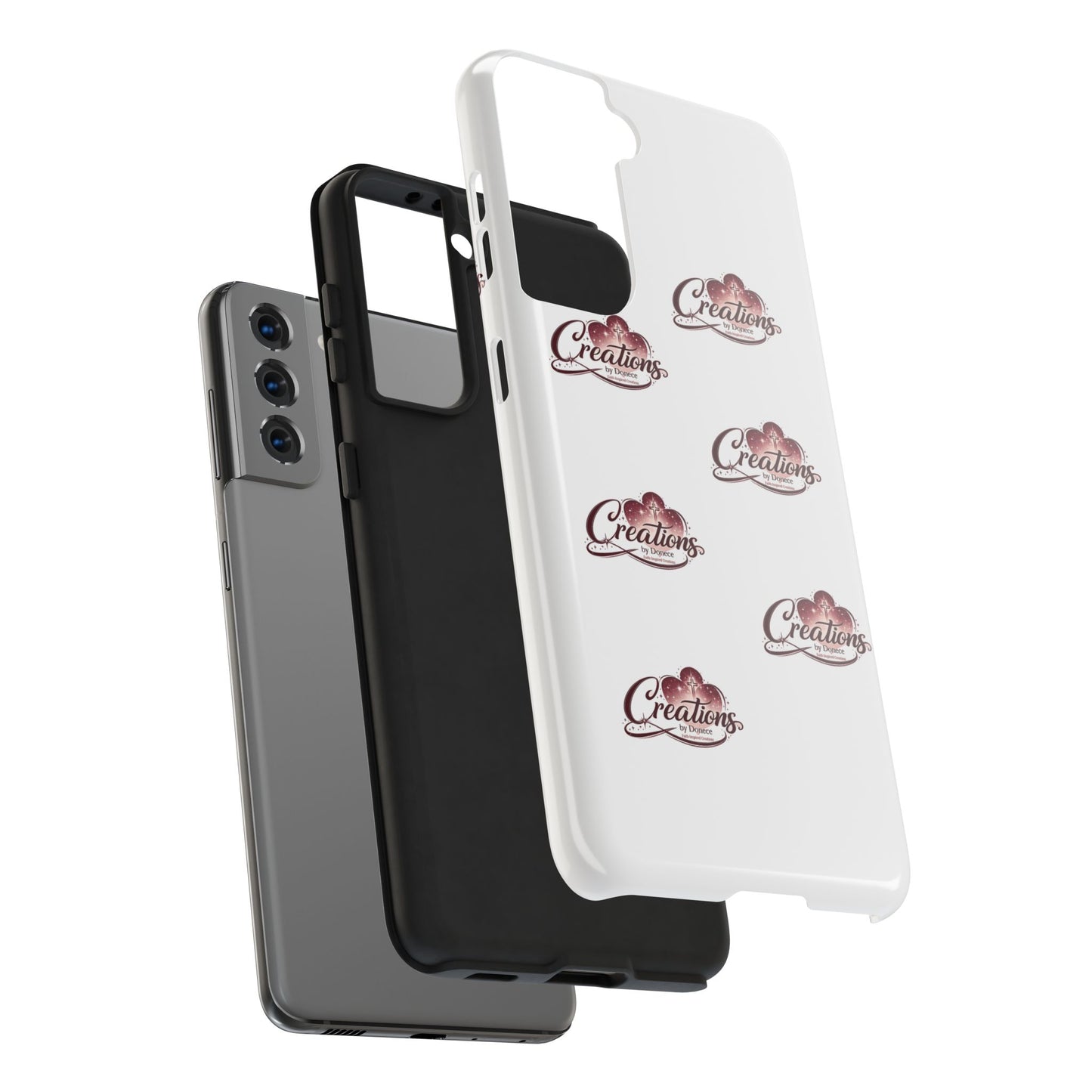 Logo Pattern Tough Phone Case — Creations Repeat Design