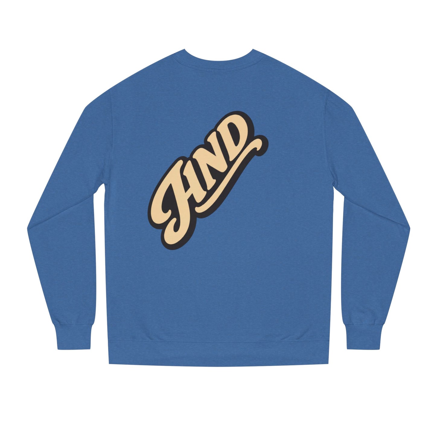Kind Script Sweatshirt — Retro 'KIND' Graphic Crewneck