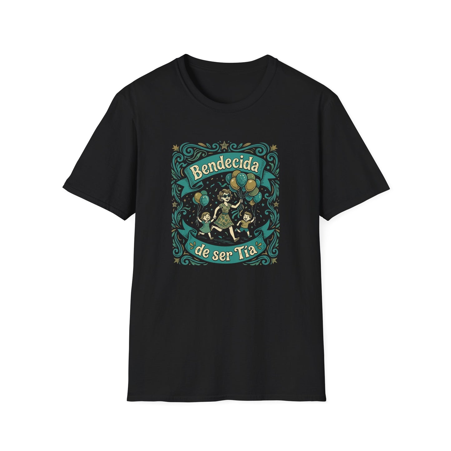 Bendecida de ser Tía (Blessed to Be an Aunt) T-Shirt