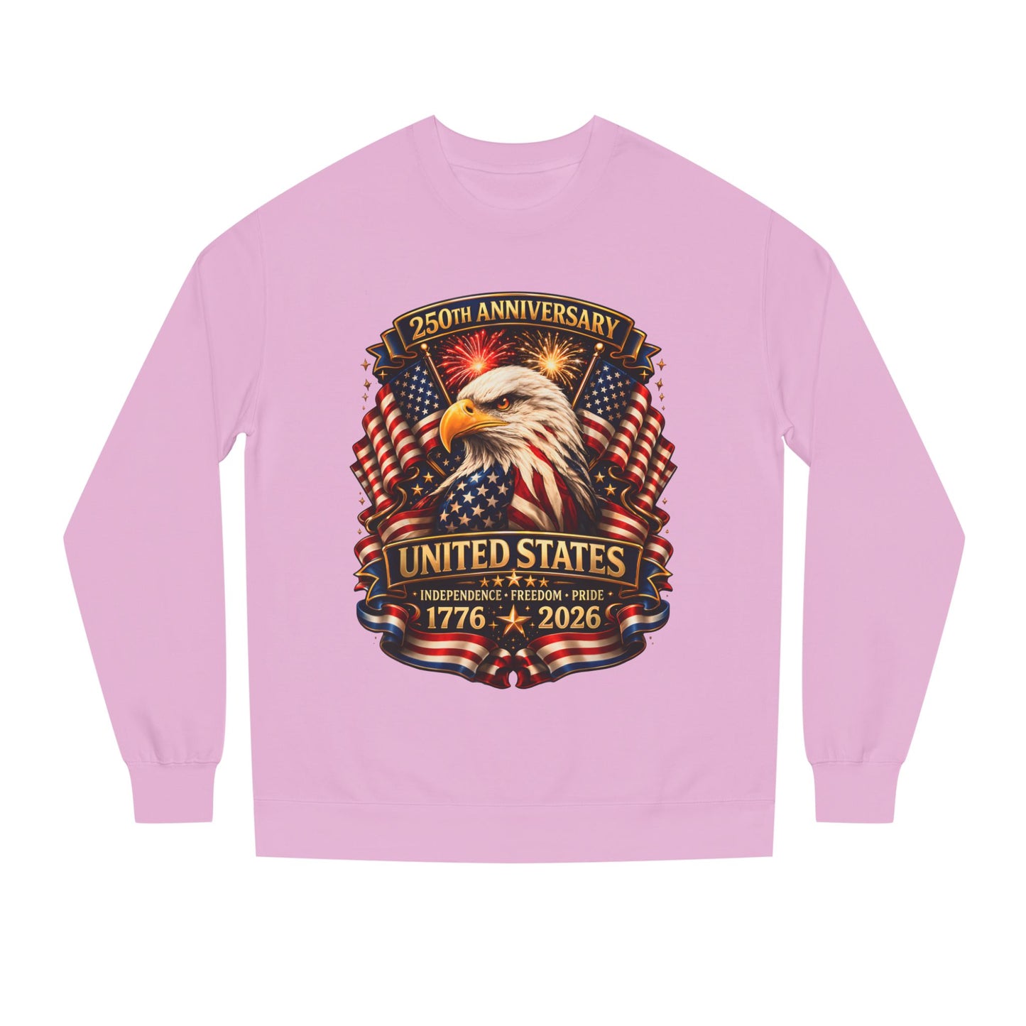 250th Anniversary United States Eagle Sweatshirt – 1776–2026 Patriotic Crewneck
