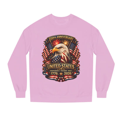 250th Anniversary United States Eagle Sweatshirt – 1776–2026 Patriotic Crewneck