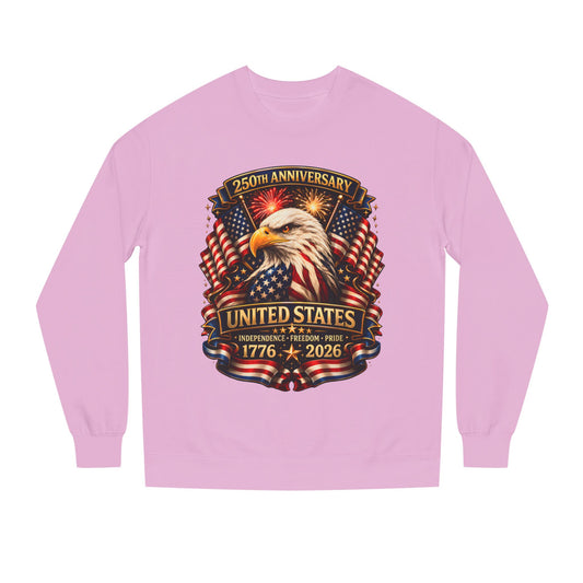 250th Anniversary United States Eagle Sweatshirt – 1776–2026 Patriotic Crewneck