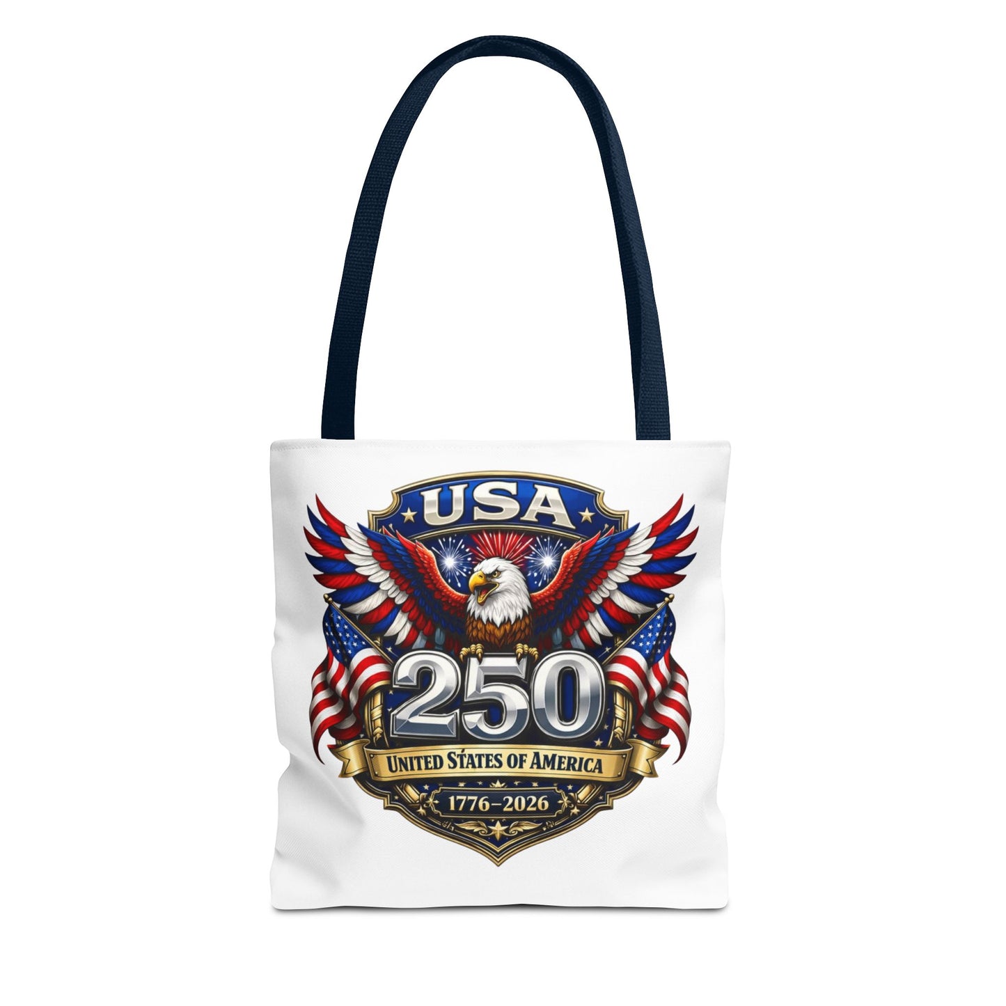 USA 250th Anniversary Eagle Tote Bag — Patriotic 1776–2026 Celebration Tote