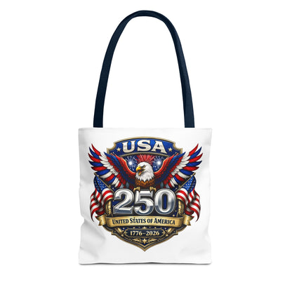 USA 250th Anniversary Eagle Tote Bag — Patriotic 1776–2026 Celebration Tote
