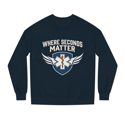 EMS "Where Seconds Matter" Crewneck Sweatshirt