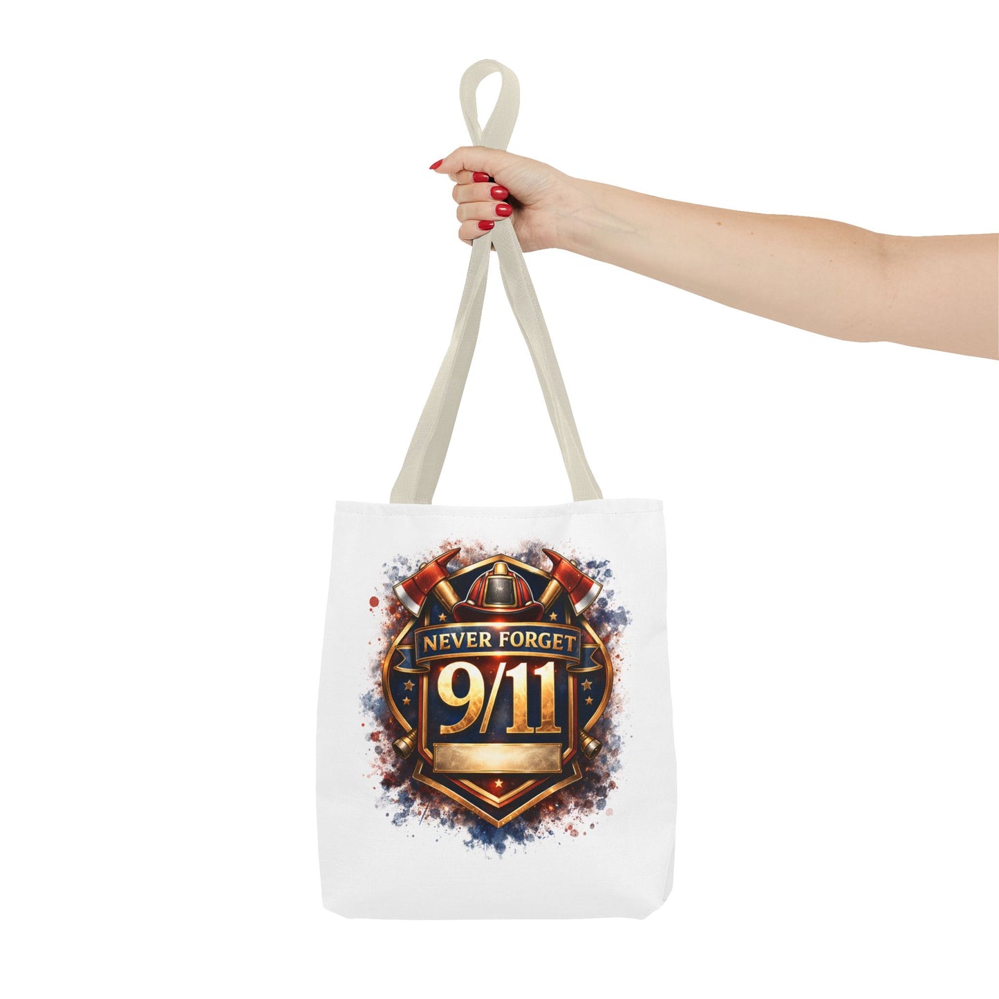 Never Forget 9/11 Memorial Tote Bag