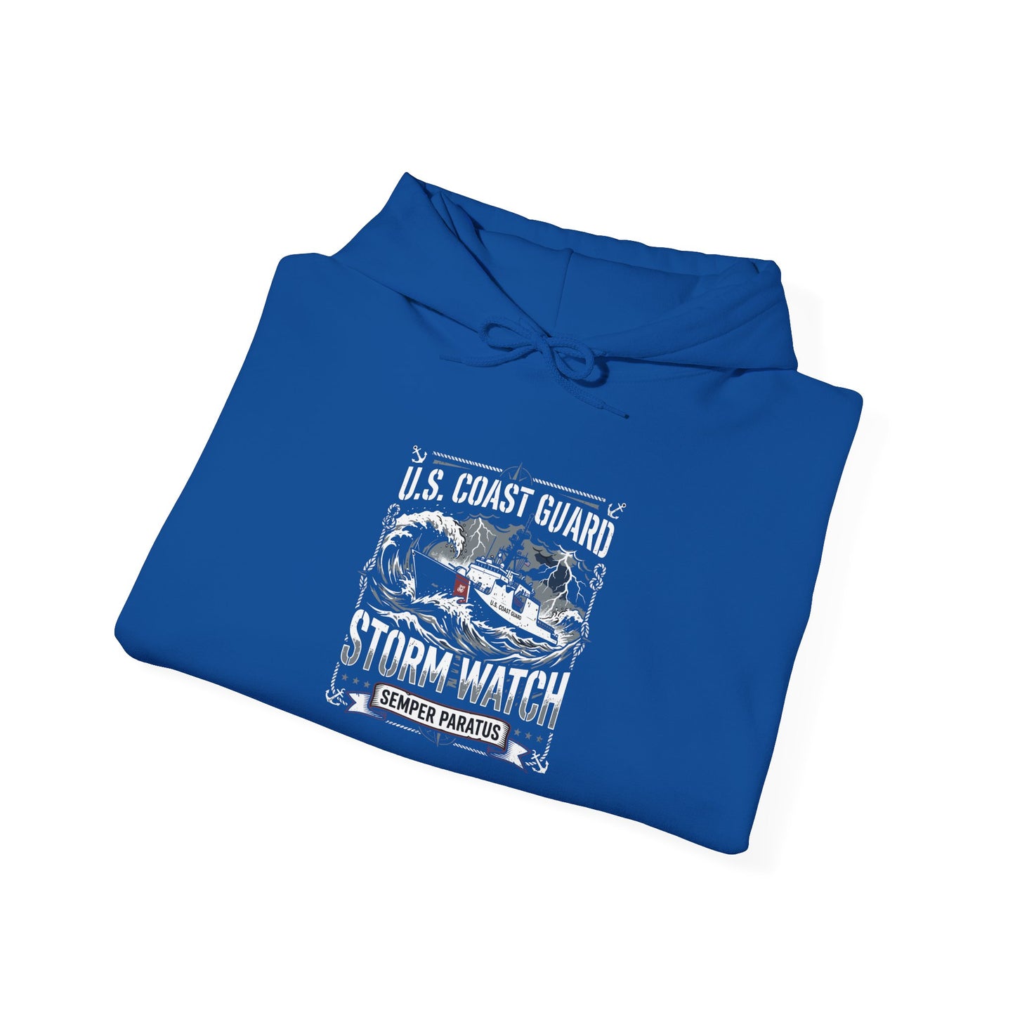 U.S. Coast Guard Storm Watch Semper Paratus Hoodie