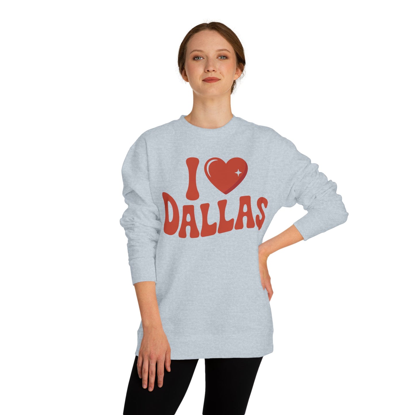 I Heart Dallas Crewneck Sweatshirt