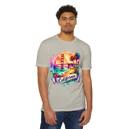 California Sunset T-Shirt — Golden Gate Palm Beach Graphic Tee