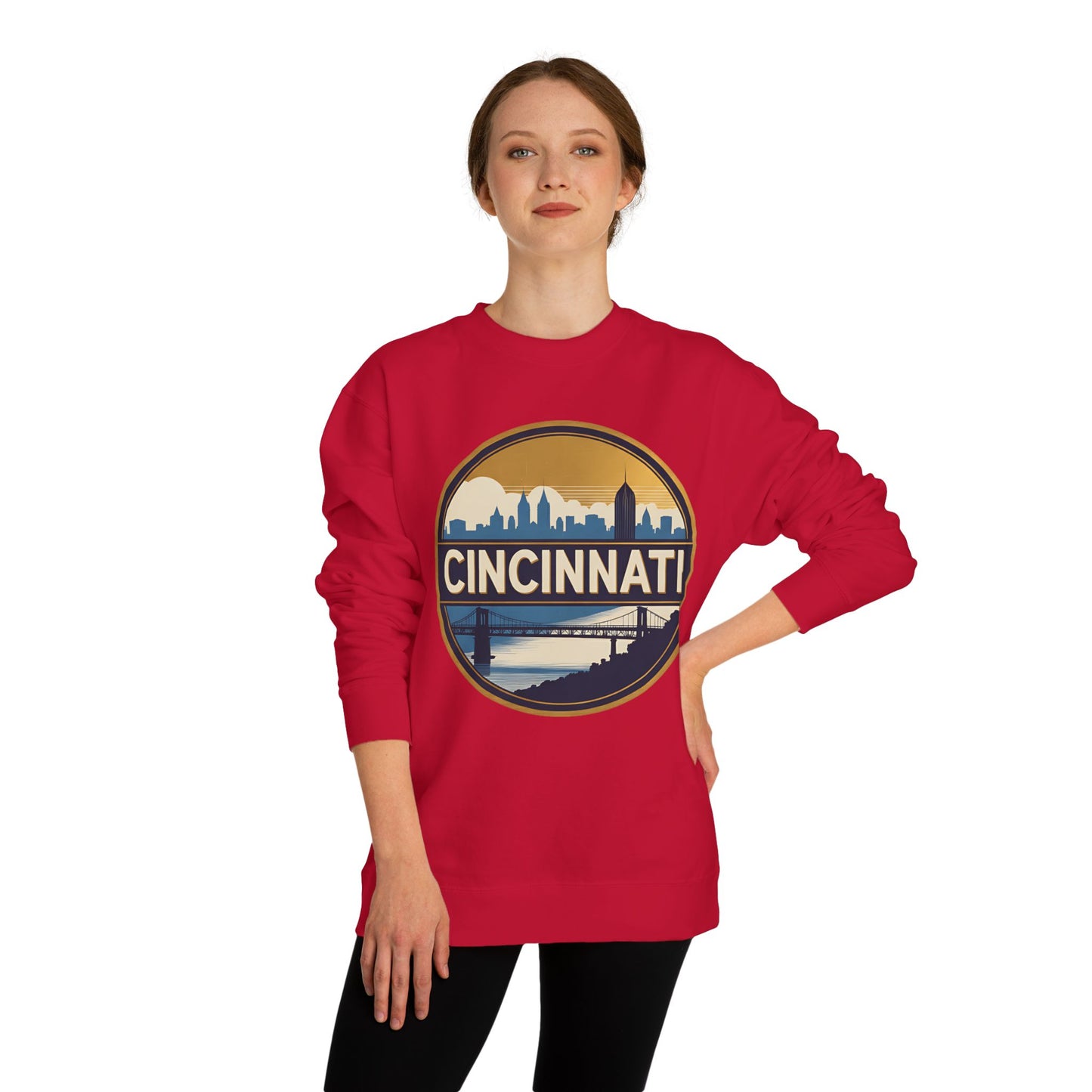 Cincinnati Skyline Crewneck Sweatshirt