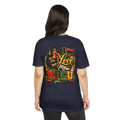 I Love My HBCU T-Shirt — Black Graduate Pride Graphic Tee