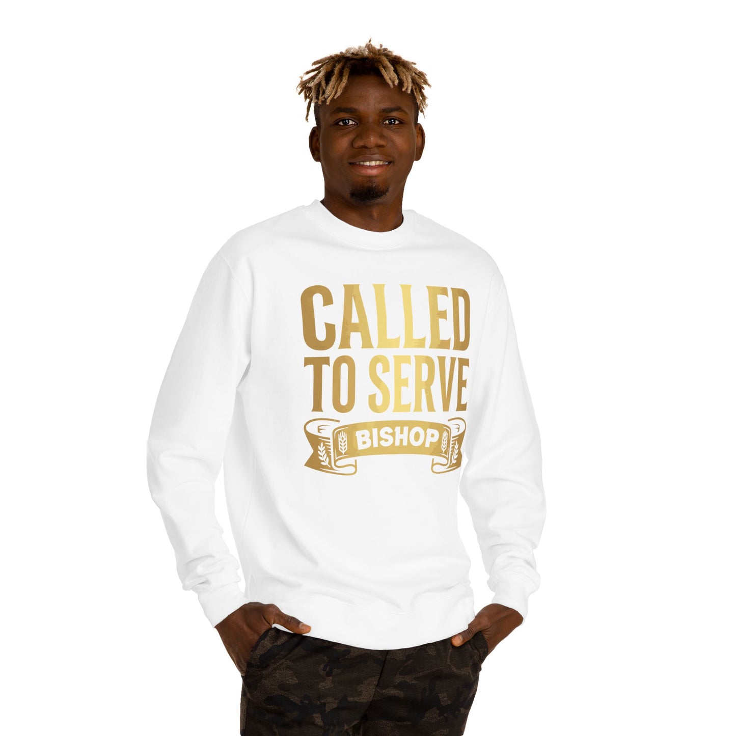 Called to Serve Bishop Sweatshirt — Religious Ministry Crewneck