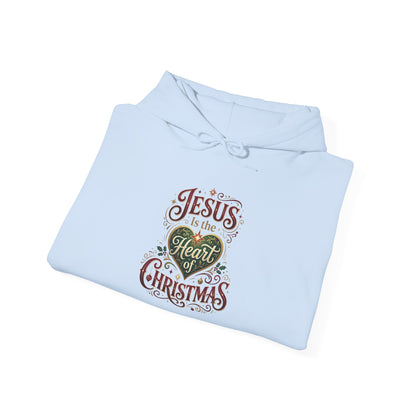Jesus Is the Heart of Christmas Hoodie
